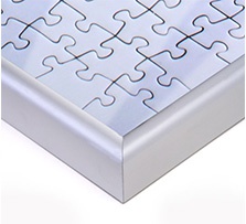 Puzzellijst voor fotopuzzel; gedetailleerde aanzicht
