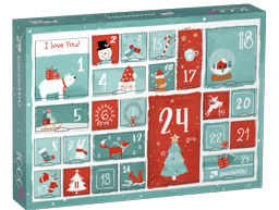 Puzzel-Adventskalender voor kinderen
