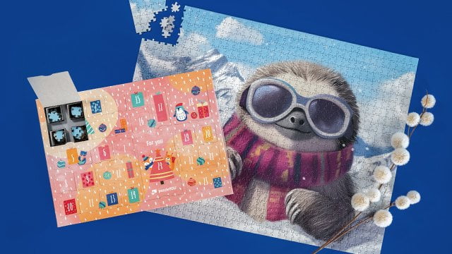 Puzzel Adventskalender voor kinderen