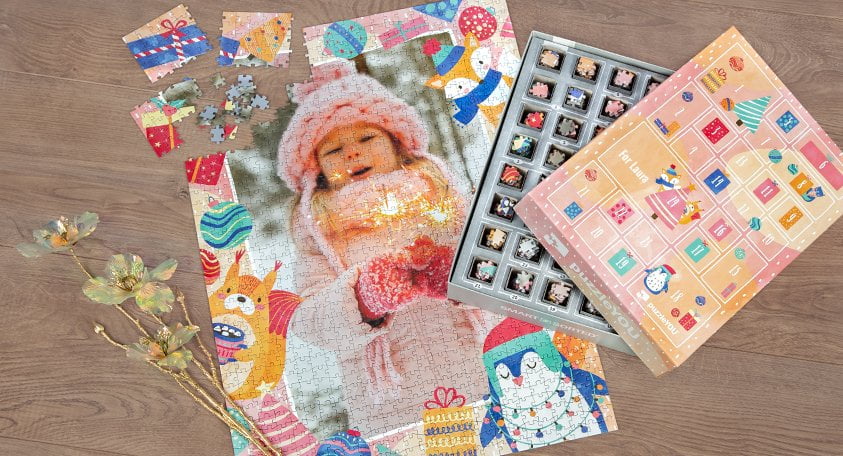 Puzzel Adventskalender