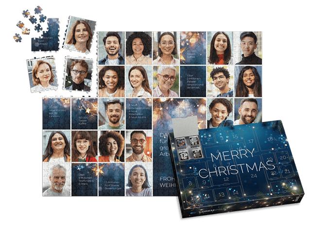 Individuele Adventskalender voor zakelijke klanten