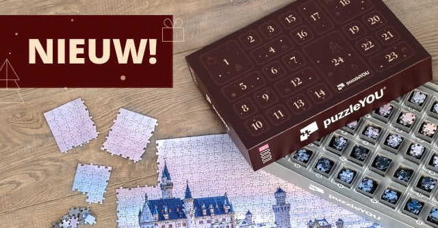 Nieuw! De Puzzel Adventskalender van puzzleYOU